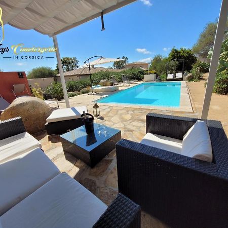 Casa Salya 8 Pers Piscine Privee Chauffee San Cipriano Villa Lecci Dış mekan fotoğraf