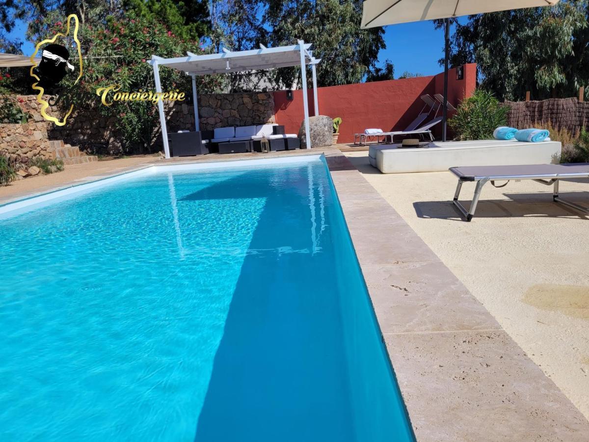 Casa Salya 8 Pers Piscine Privee Chauffee San Cipriano Villa Lecci Dış mekan fotoğraf