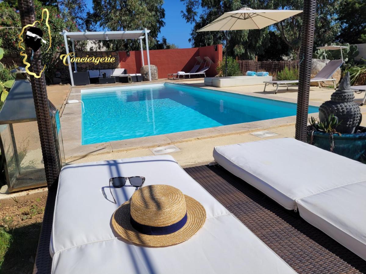 Casa Salya 8 Pers Piscine Privee Chauffee San Cipriano Villa Lecci Dış mekan fotoğraf