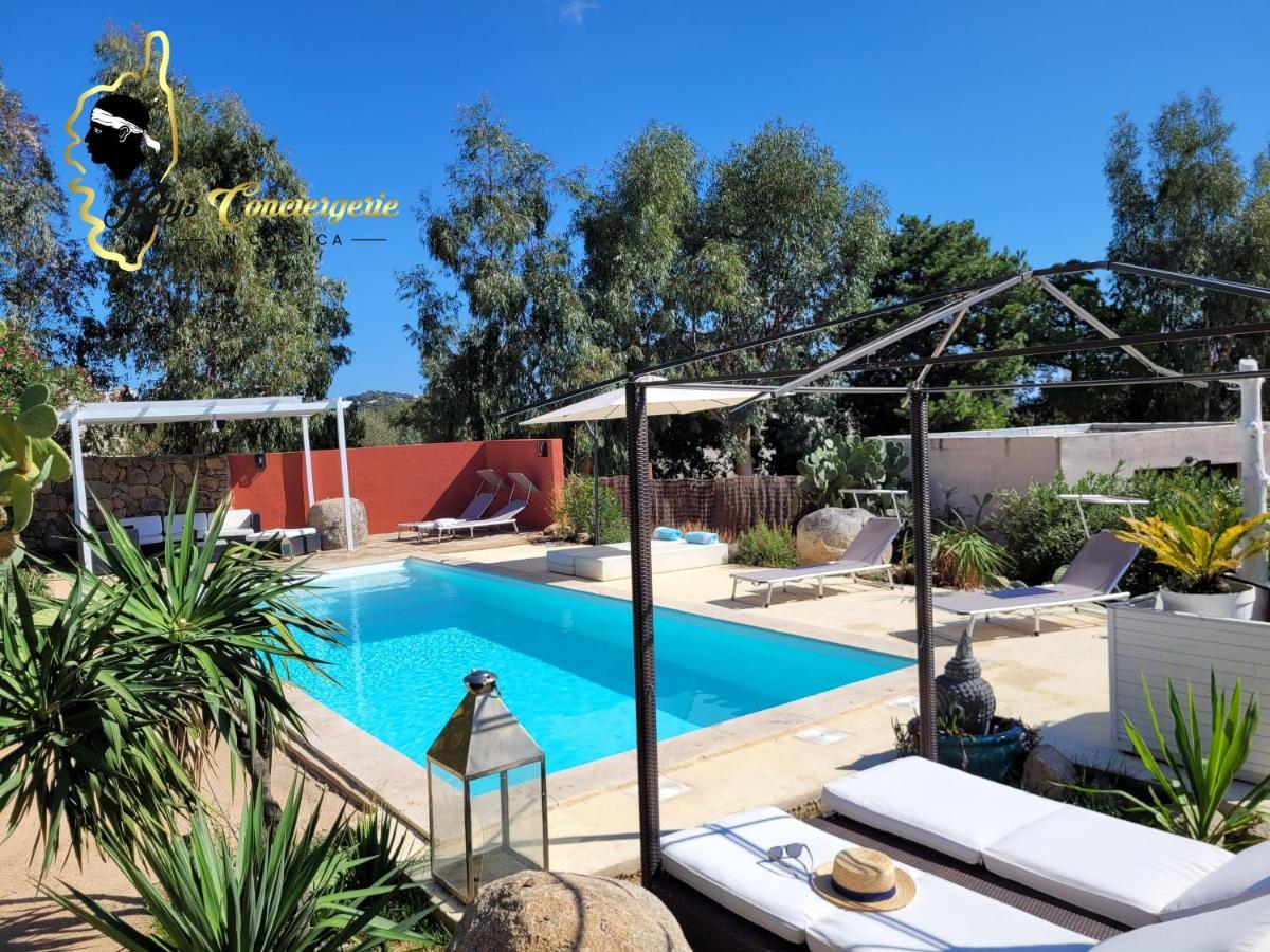 Casa Salya 8 Pers Piscine Privee Chauffee San Cipriano Villa Lecci Dış mekan fotoğraf