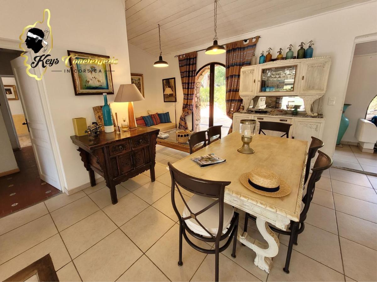 Casa Salya 8 Pers Piscine Privee Chauffee San Cipriano Villa Lecci Dış mekan fotoğraf