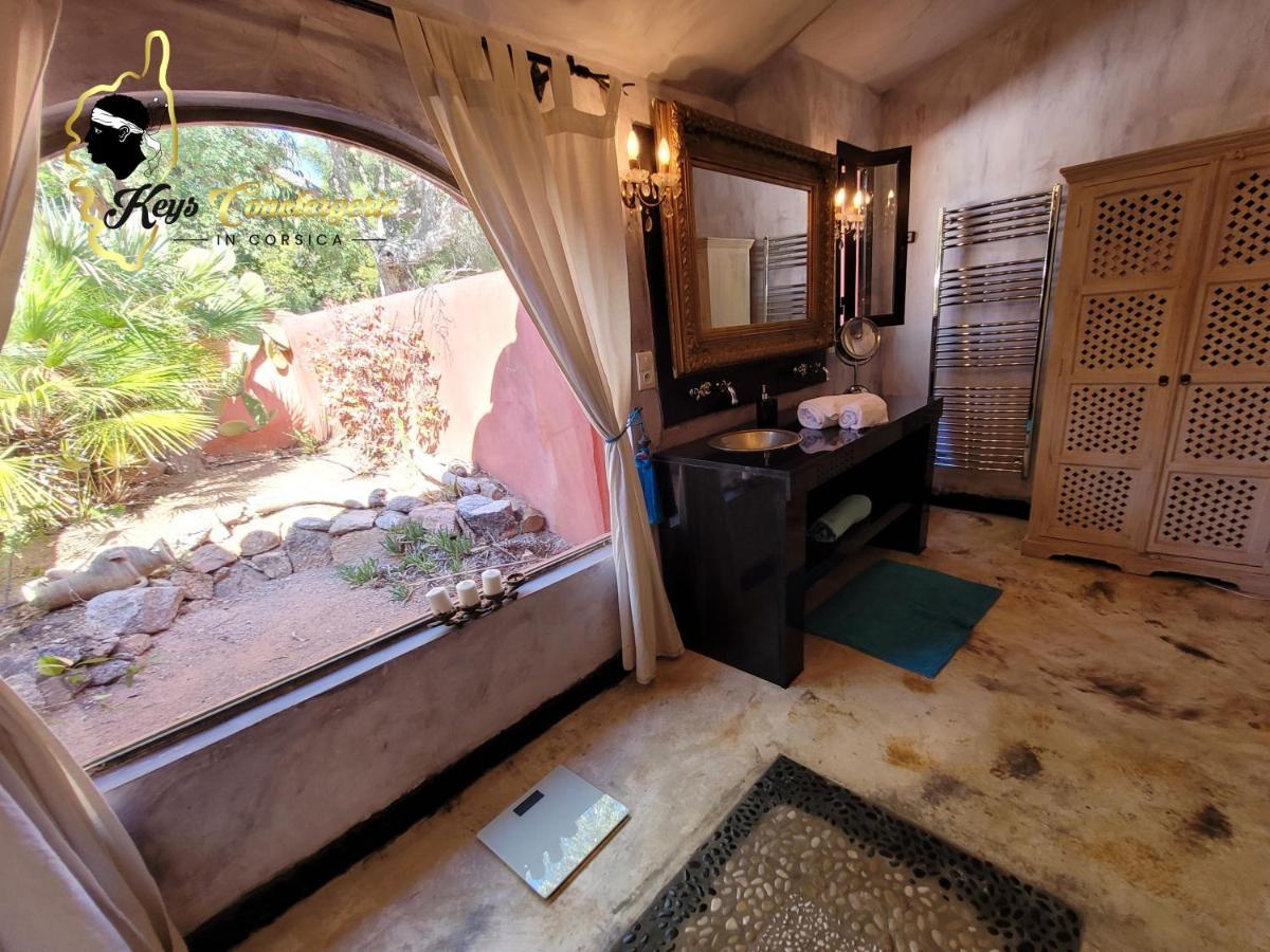 Casa Salya 8 Pers Piscine Privee Chauffee San Cipriano Villa Lecci Dış mekan fotoğraf