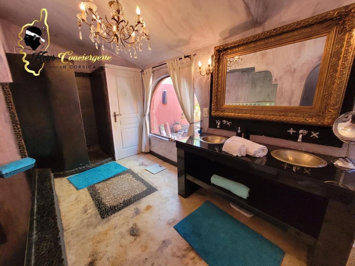 Casa Salya 8 Pers Piscine Privee Chauffee San Cipriano Villa Lecci Dış mekan fotoğraf